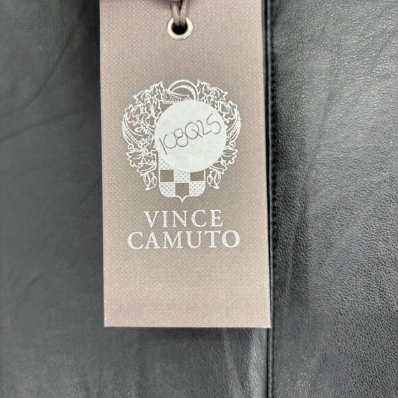 Vince Camuto Women's Stretch Faux-Leather Skinny Leggings Black Size 1X NWT $89 - Picture 6 of 6